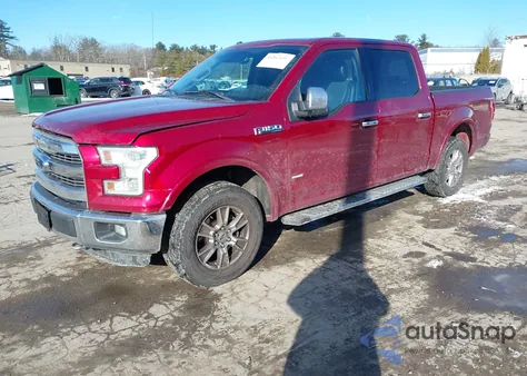 2016 Ford F-150 Lariat z USA, uszkodzony, nr VIN 1FTEW1EG5GFD28327
